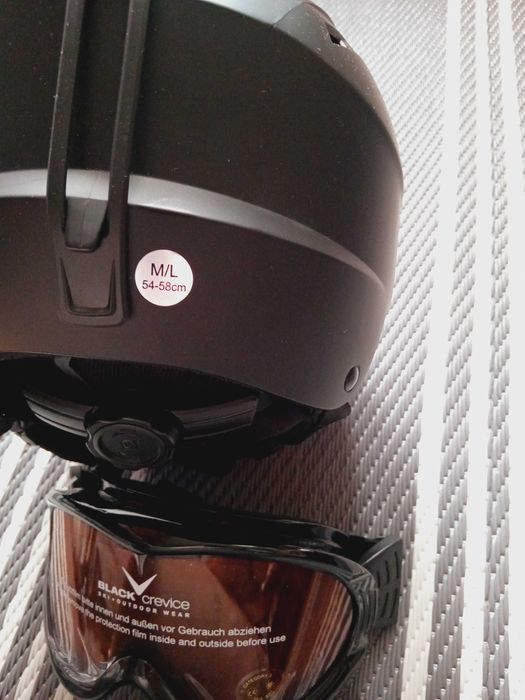 Комплект каска и очила