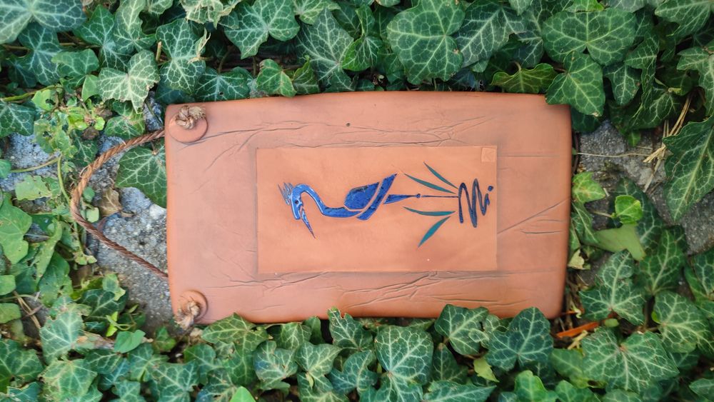 Decorațiune vintage din lut