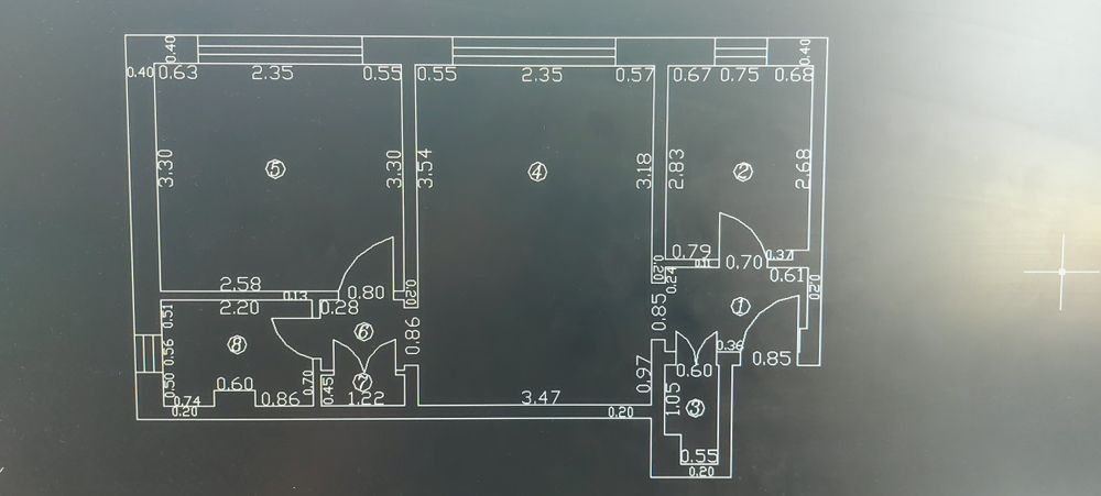 Vand apartament 2 camere Cedonia