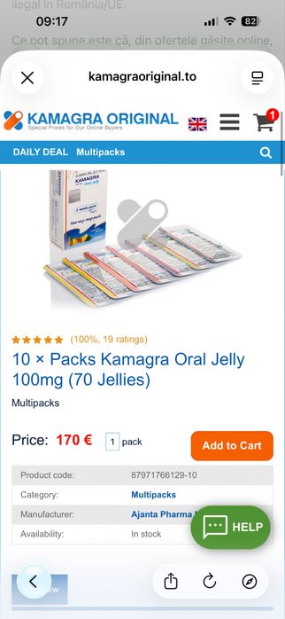 Amagra oral jelly -6 plicuri plus 1