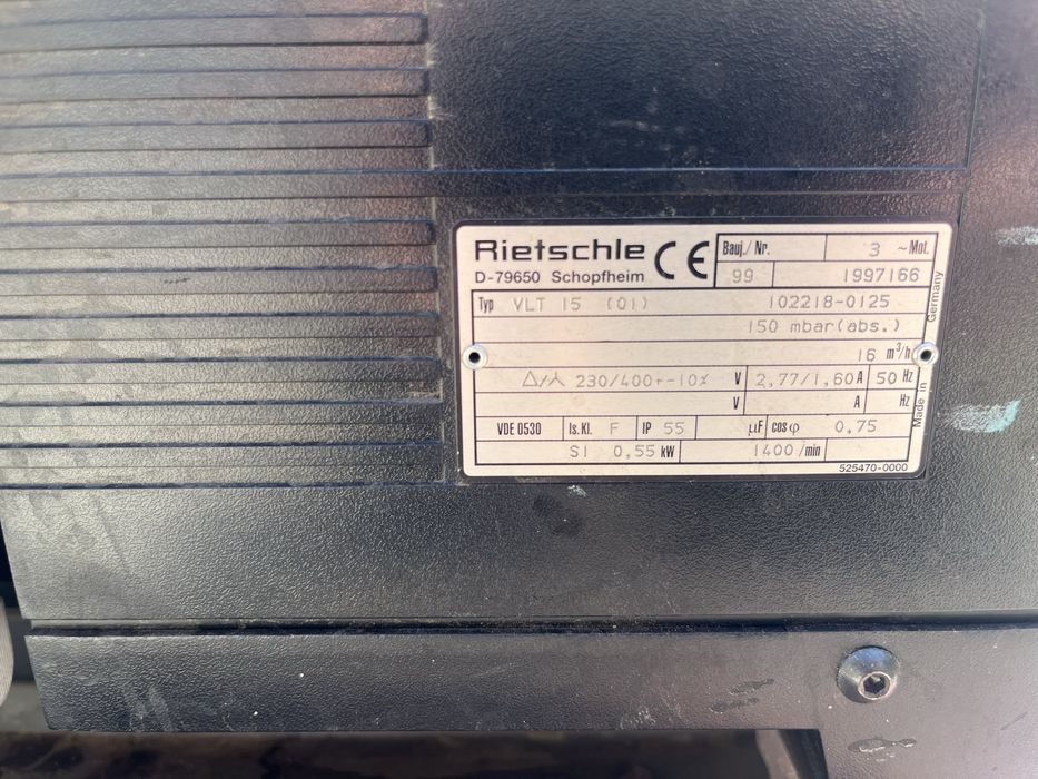 Pompa electrica vacum de 0,55 kw
