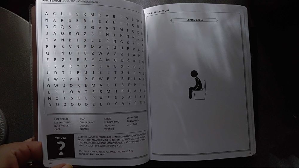 Занимателна книжка за тоалетната