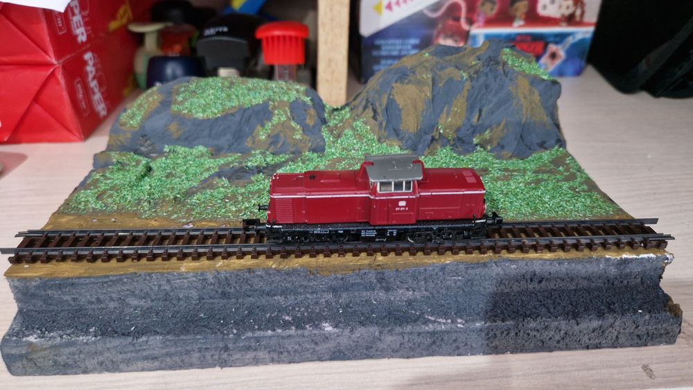 Mini diorama expunere HO, TT, N