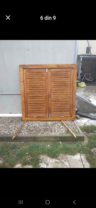 Obloane lemn pt geam