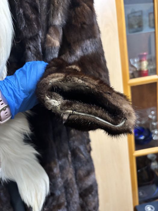 Палто от естествен косъм