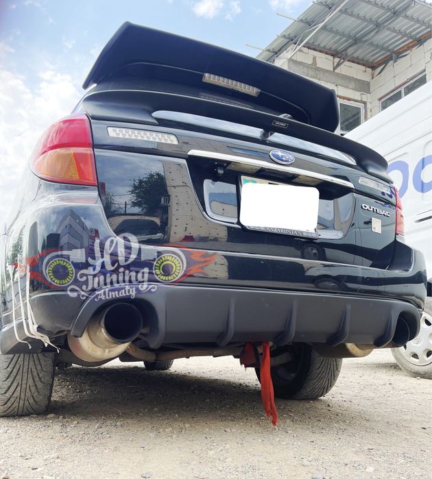 Диффузор на задний бампер Subaru Legacy BL