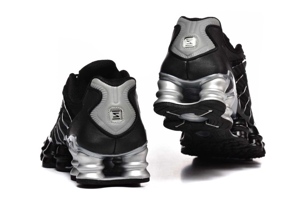Нови мъжки маратонки Nike Air Max Shox TL black/Silver