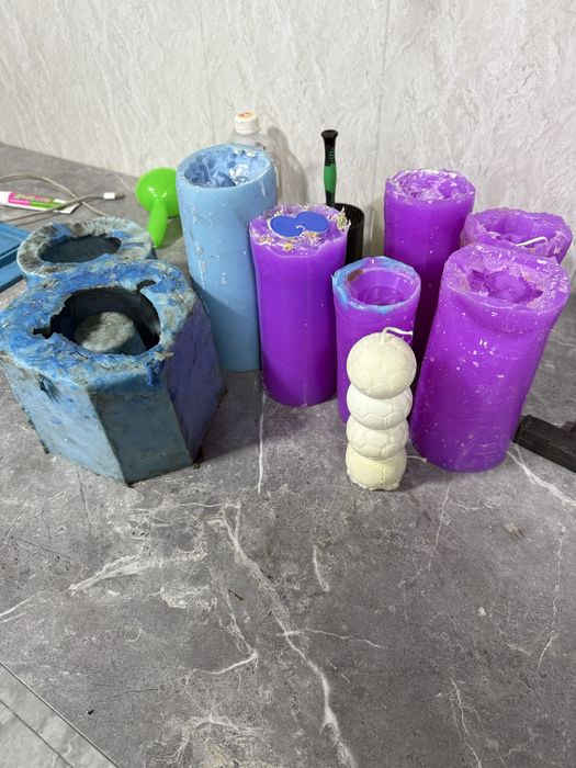 Создаём селеконывые формы для свечей и других изделий под вошим лого!!