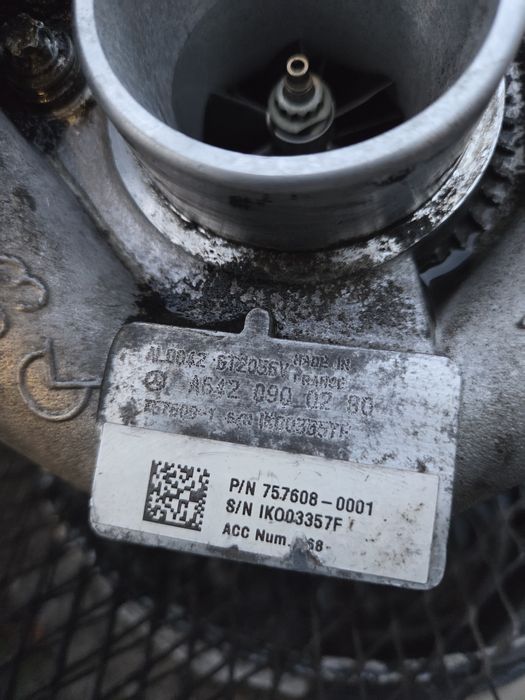 Turbina Turbosuflanta Mercedes 3.0 OM642