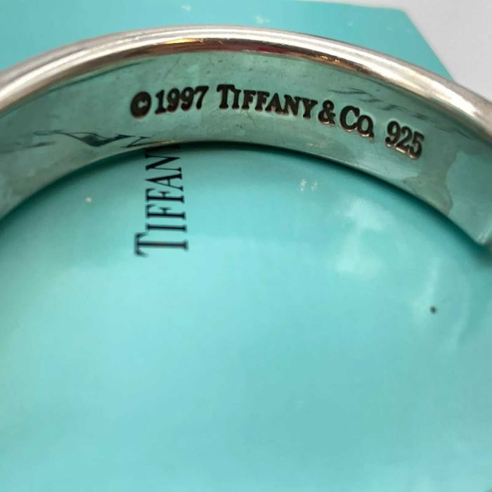 Bratara Tiffany argint 925 40.2g 16.5 cm inclusiv spatiul