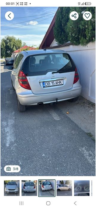 Mercedes a clas 2000 disel stare buna itp valabil fara fiscal 800e