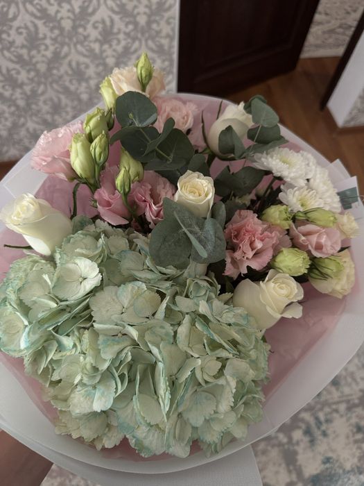 Микс-букет свежие.