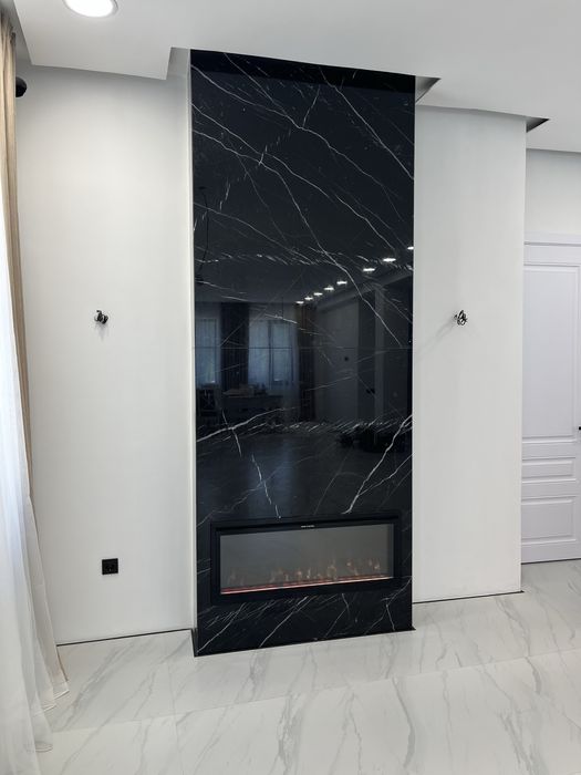 Камин из мрамора