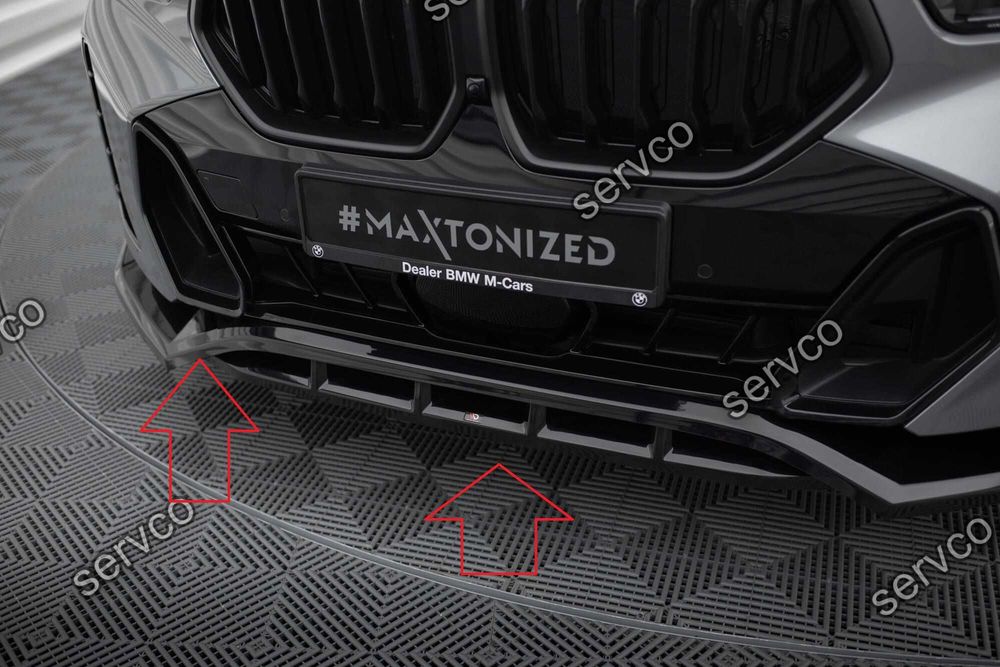 Pachet Splitter Prelungiri kit Bmw X6 G06 M-Pachet 2023- Maxton Design
