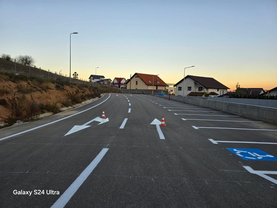 Marcaje rutiere monocomponente si bicomponente