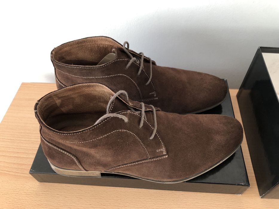 Велурени боти Zee Lane от естествена кожа, номер 43