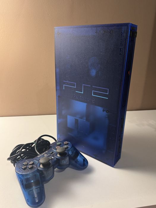 PlayStation 2 PS2 Ocean Blue limited edition SCPH-37000L Japonia