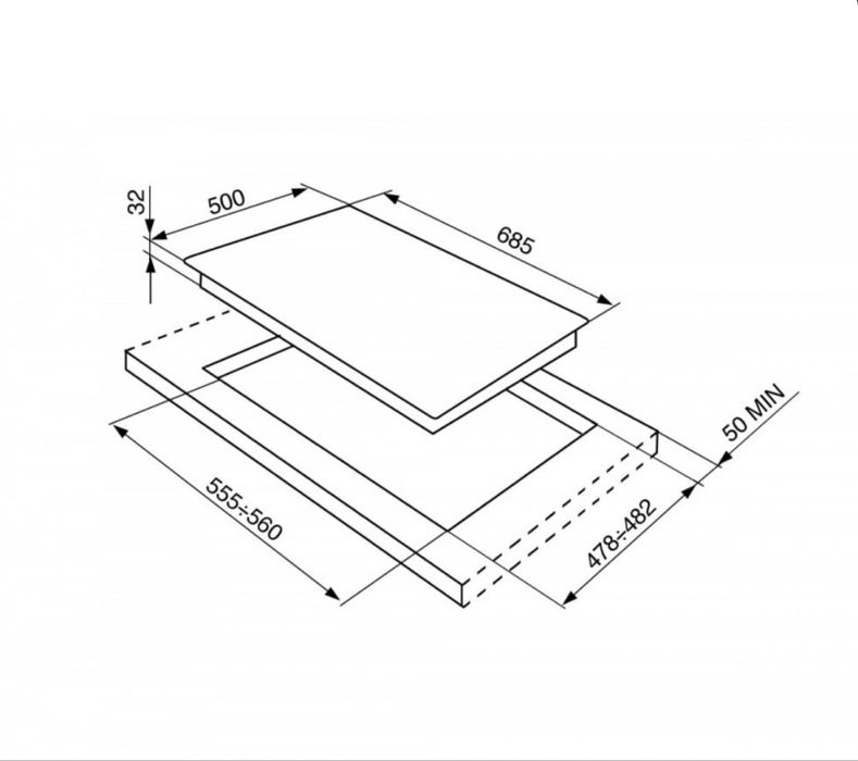 Plita pe Gaz Smeg culoare Crem
