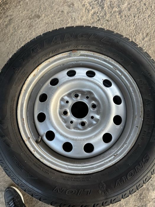 Штампованные диски с резиной