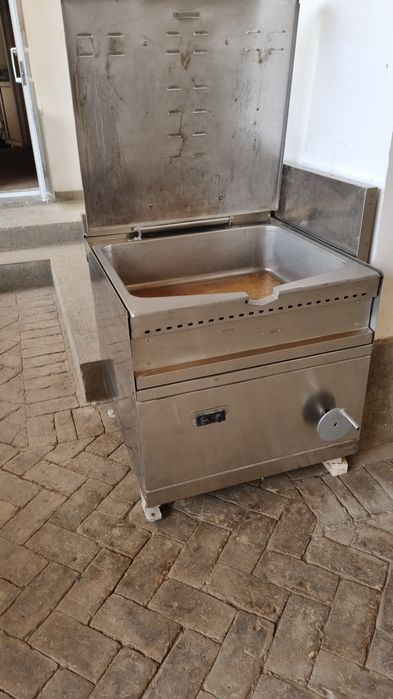 табака товуг пиширадиган печка токли газли .промышленная сковородка .