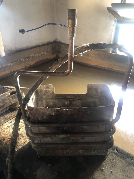 Пайка газовых калонк