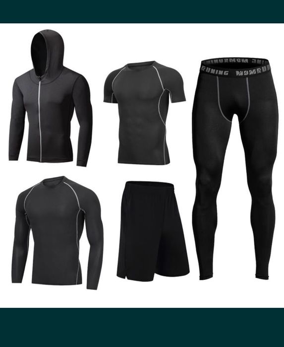 Рашгард 5 в 1 набор для спорта