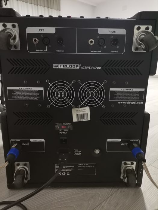 Vând sistem audio activ marca reloop pa 700. Mihai Viteazu • OLX.ro