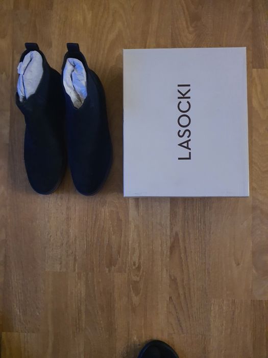 Botine dama culoare albastru