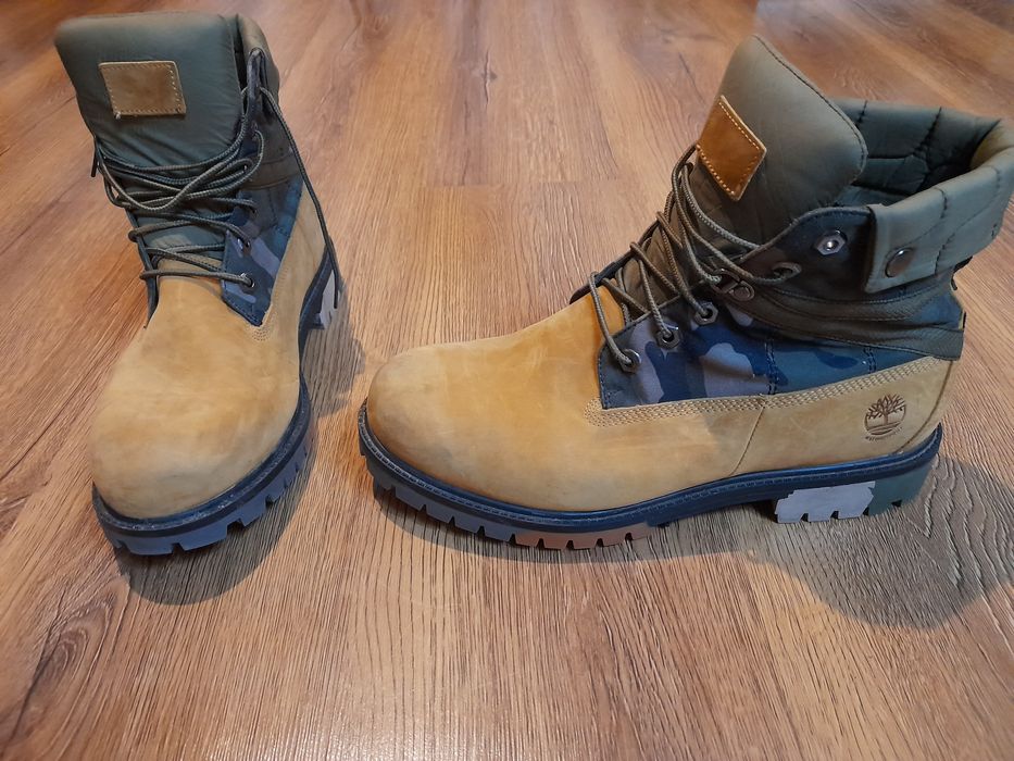 Bocanci,ghete piele impermeabile Timberland Heritage mărimea 44