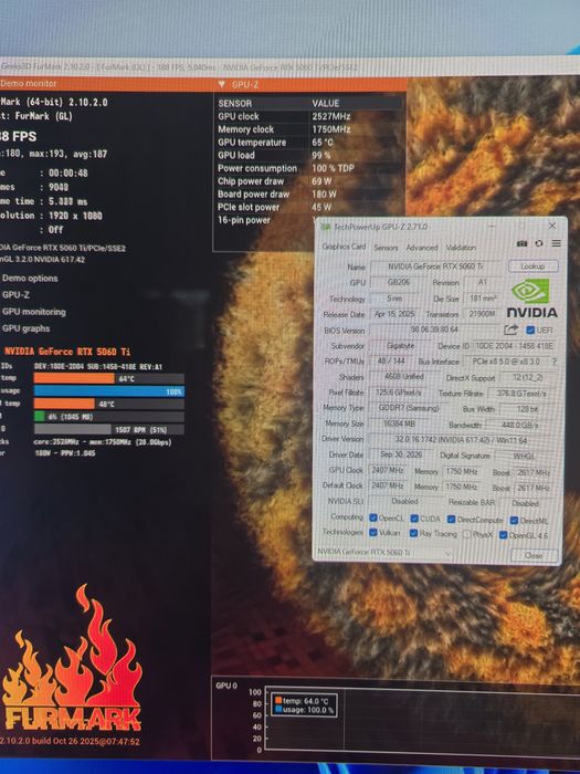 RTX 5060 TI 16gb Gigabyte ICE cu garantie