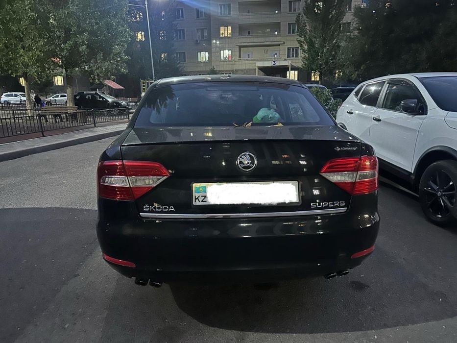 Scoda Superb рестайлинг 2013