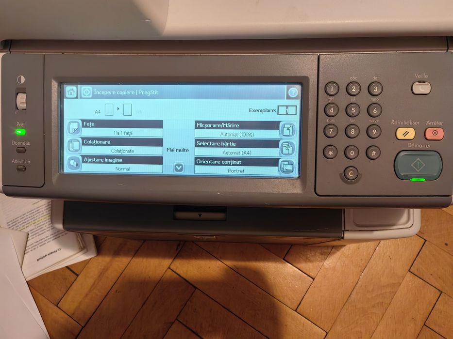 Multifunctional HP LaserJet M3035 meniu limba romana