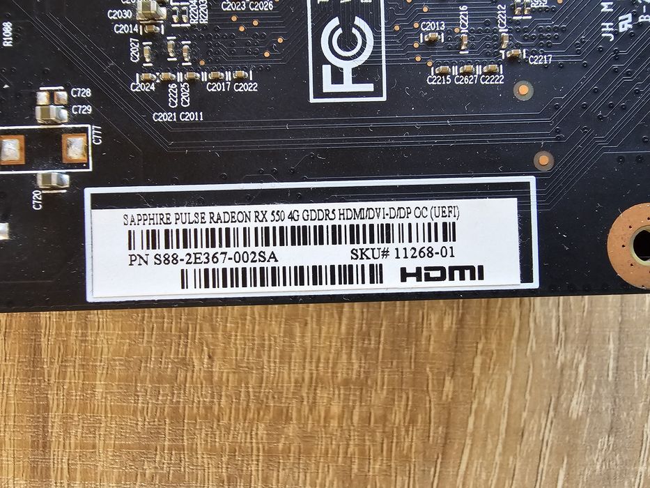 Placă video AMD Radeon RX 550 4GB (Livrare si prin curier)