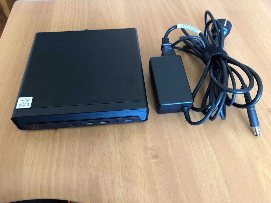 Mini PC HPPRODESK 400 G6 DM i310100t 4 cores/8 threads гр. София 7ми