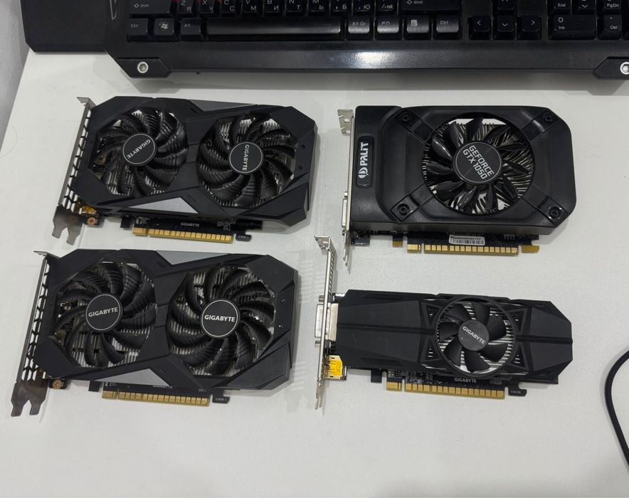 Игровые видеокарты GTX, RX