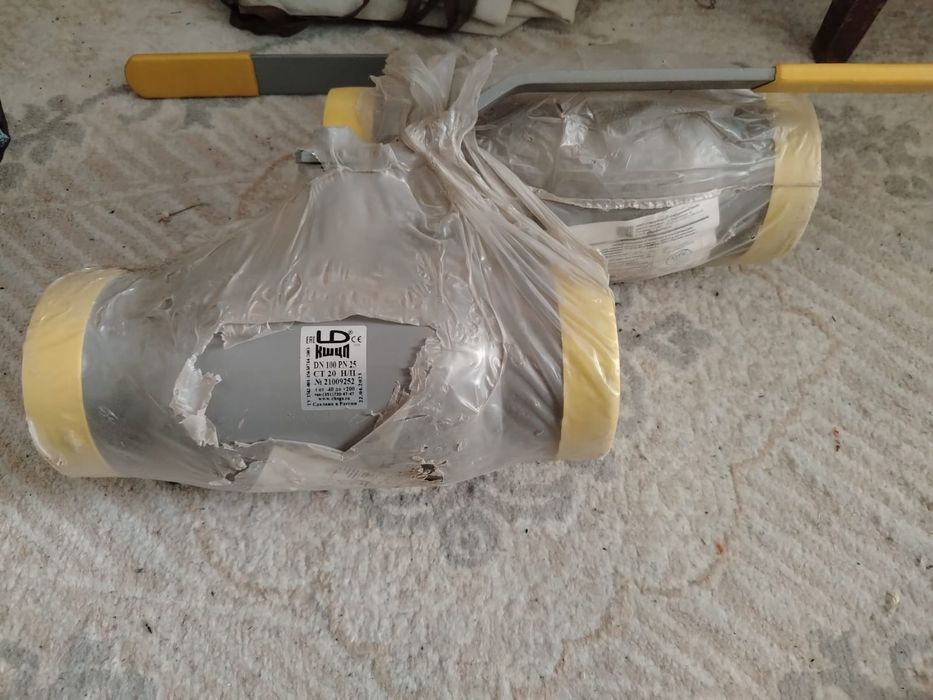 Шаровой кран КШЦП DN100 PN25