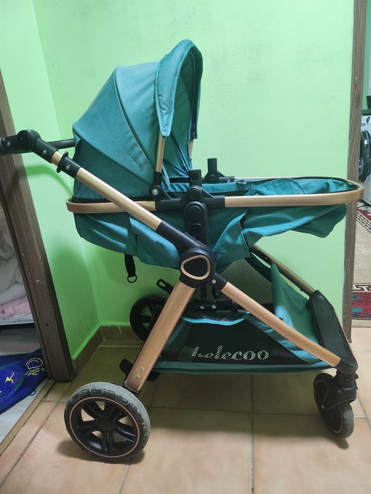 Pătuț de copii și cărucior