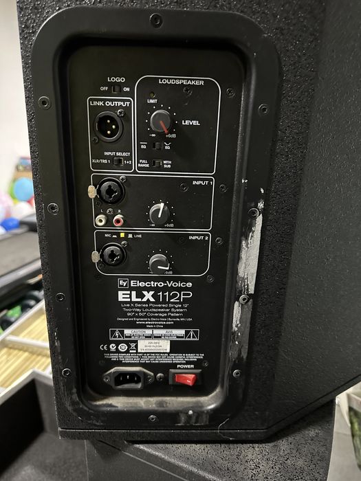 Vand 2 Boxe Active petrecere 1000 wati fiecare - Electro Voice ELX112P