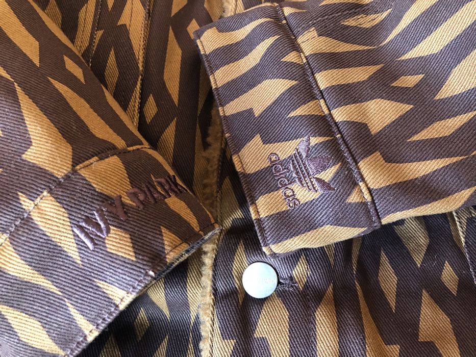 Adidas x IVY Park Monogram Denim Jacket ОРИГИНАЛНО яке - L-XL