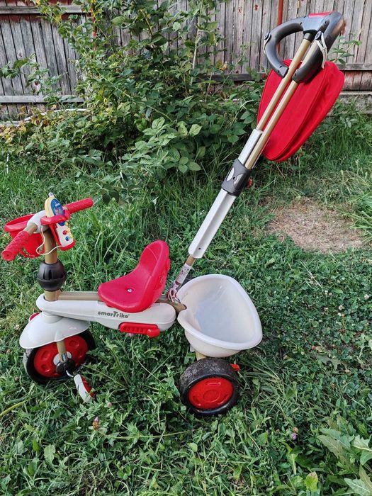 Tricicleta Smart Trike 4 in 1, Dream Touch Red