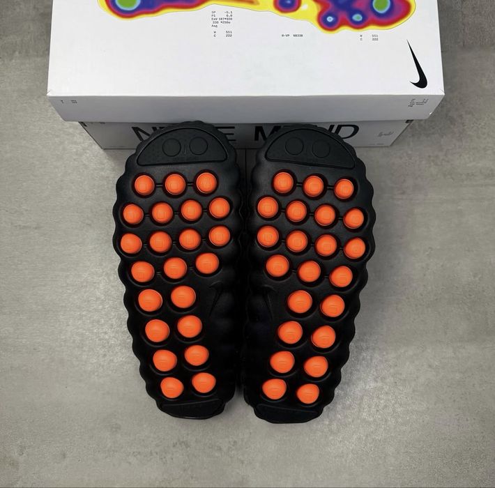 Papuci Nike Mind 001 Black Chrome (Noi,Sigilati)
