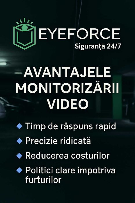 Instalare camere supraveghere video / CCTV / monitorizare video