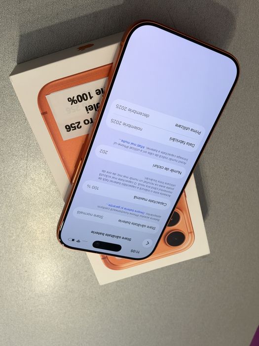 Magazin Vinde: Iphone 17 Pro 256gb 100% batetie