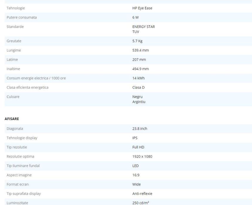 Monitor Hp E24 G4 FHD