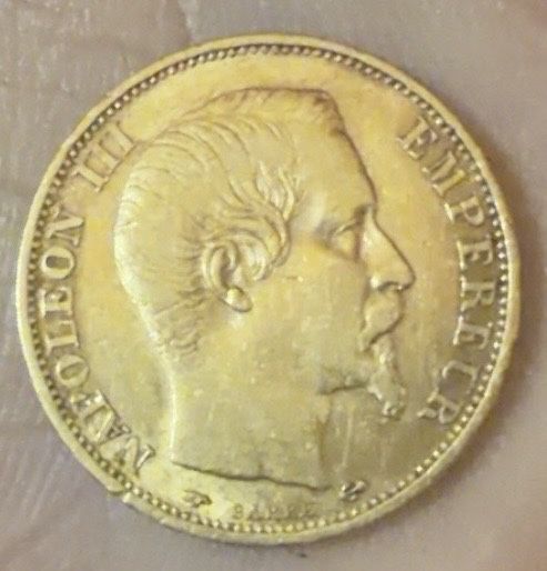 Златна монета NAPOLEON ||| 1960