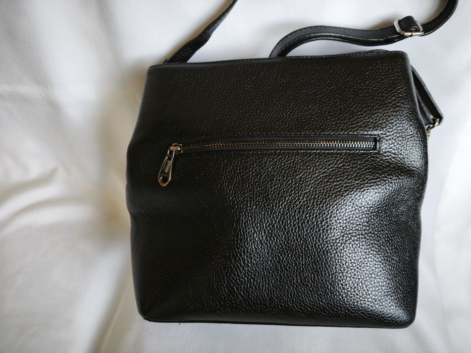 Чанта естествена кожа