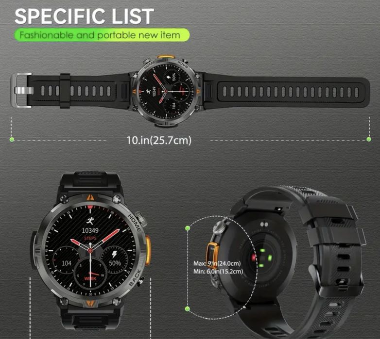 Многофункциональные смарт часы