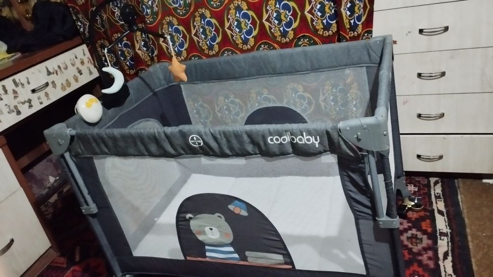 Detskiy krovat xam Monej bo‘ladi 3 tasi birda