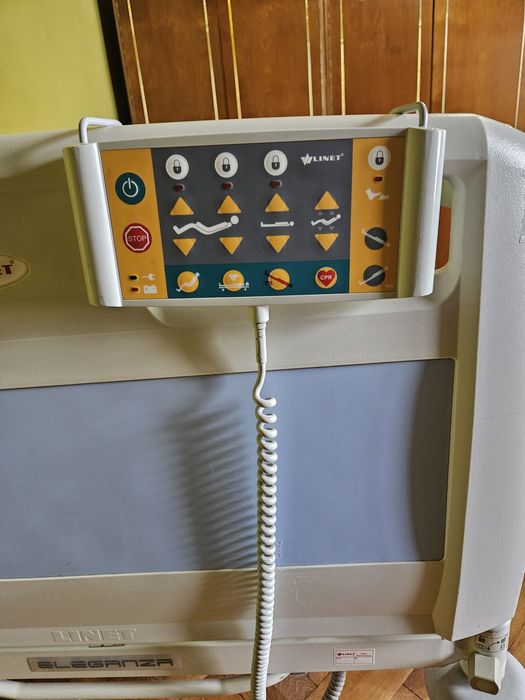 Pat spital electric cu telecomanda