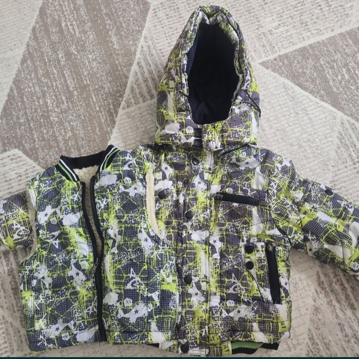 Куртка с комбинезоном зимняя